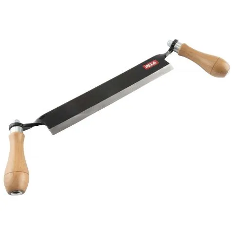 562311 PELA Bandkniv 25,4 cm, träskaft, stålblad Premium